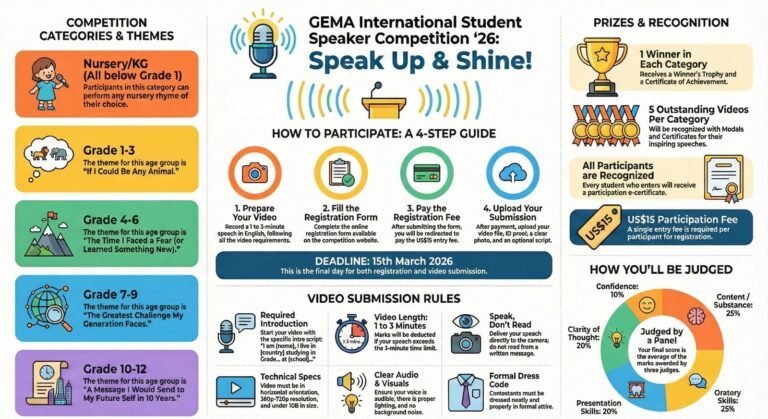 Student Speaker Competition | Online Youth Contest
